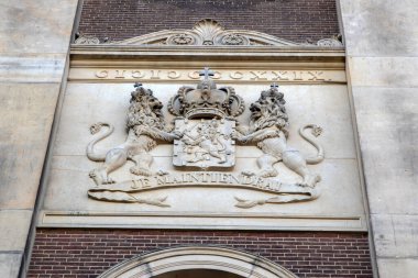 Cephe Taşı Eski Adalet Sarayı Amsterdam 23-9-2025 Hollanda