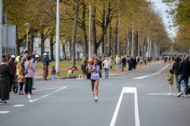 Amsterdam 'daki TCS Amsterdam Maratonu' nda, Hollanda 19-10-2025