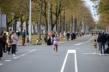 Amsterdam 'daki TCS Amsterdam Maratonu' nda, Hollanda 19-10-2025
