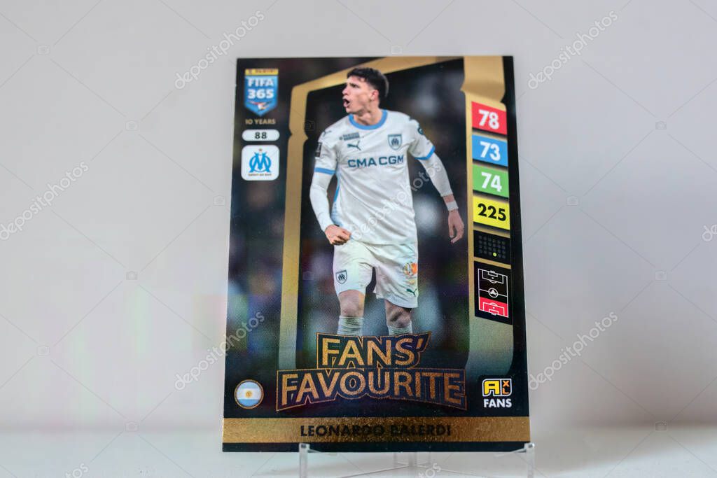 Fifa 365 Panini Trading Leonardo Balerdi At Amsterdam The Netherlands 26-10-2025