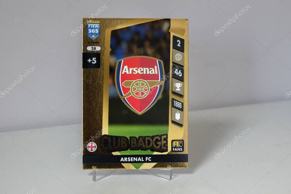 Fifa 365 Panini Trading Arsenal At Amsterdam The Netherlands 22-9-2025