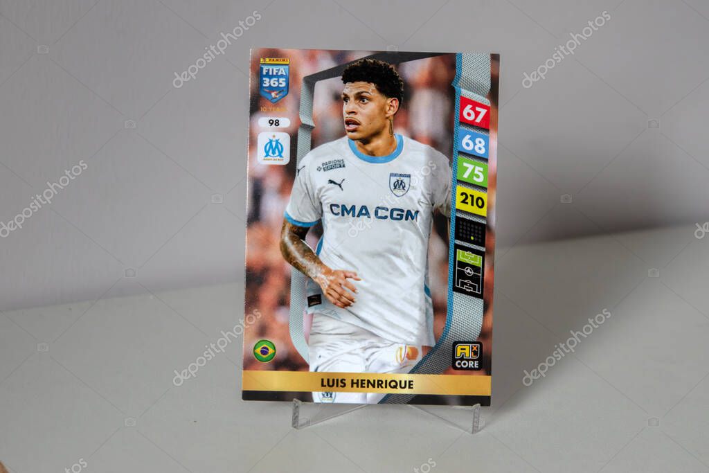 Fifa 365 Panini Trading Card Luis Henrique At Amsterdam The Netherlands 24-8-2025