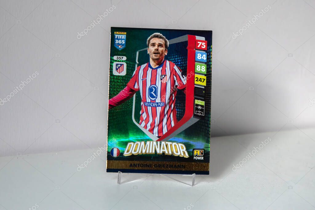 Fifa 365 Panini Trading Dominator Antoine Griezmann At Amsterdam The Netherlands 21-9-2025