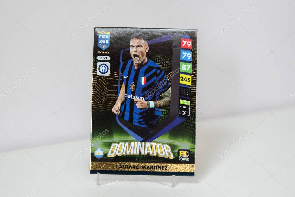 Fifa 365 Panini Trading Lautaro Martinez At Amsterdam The Netherlands 22-9-2025