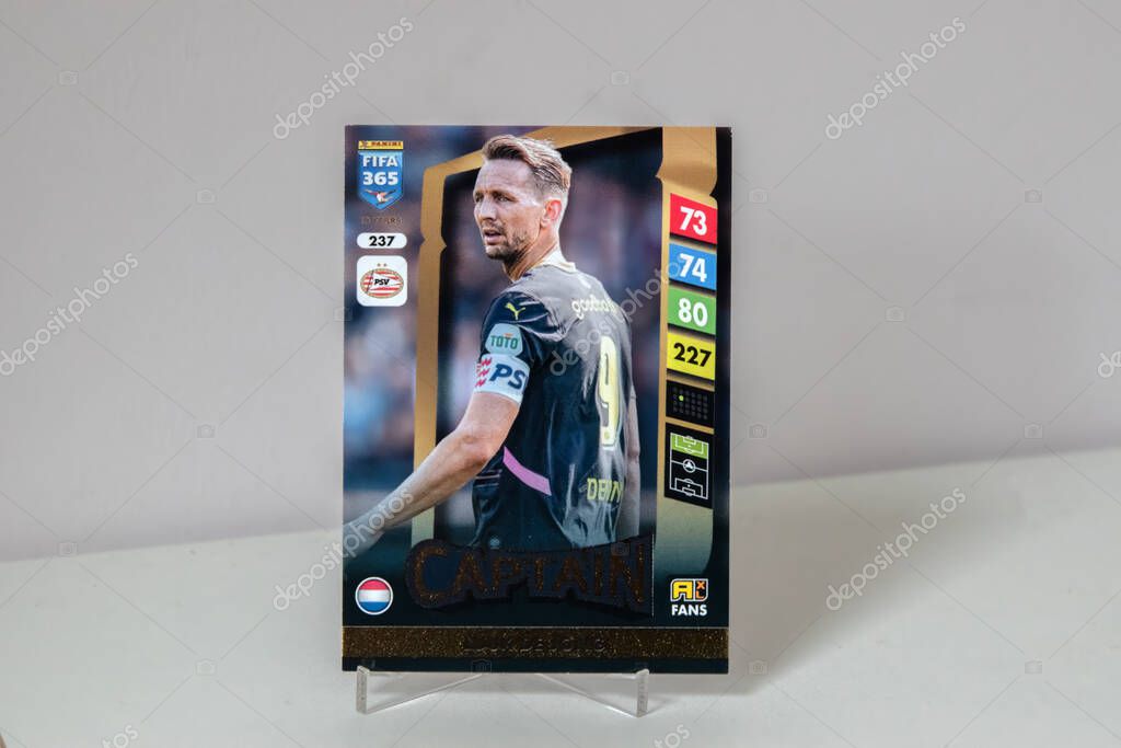 Fifa 365 Panini Trading Luuk De Jong At Amsterdam The Netherlands 23-9-2025