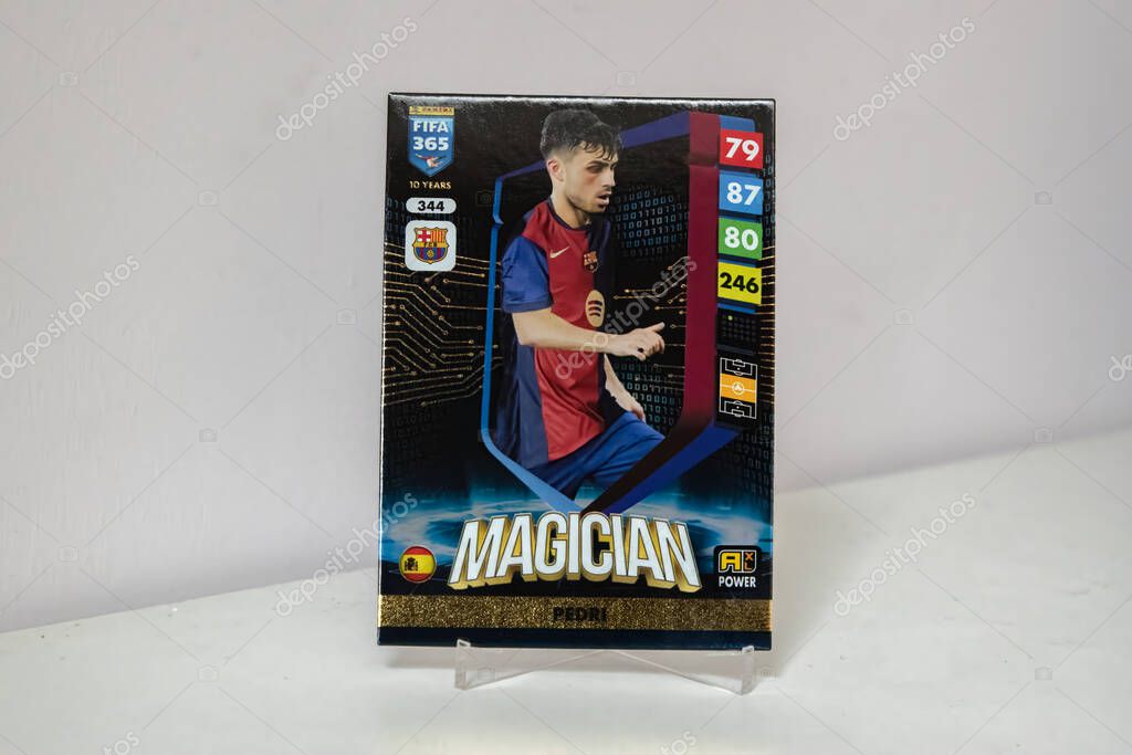 Fifa 365 Panini Trading Pedri At Amsterdam The Netherlands 15-9-2025