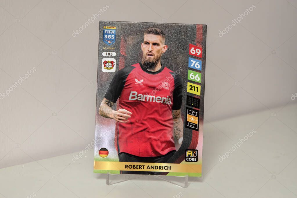 Fifa 365 Panini Trading Robert Andrich At Amsterdam The Netherlands 15-9-2025