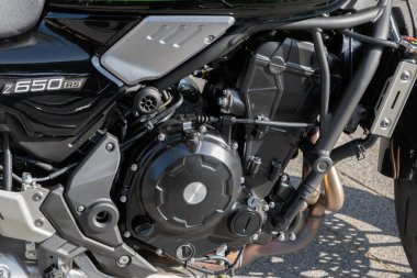 Kawasaki Z650RS Motor Amsterdam 'da Hollanda 10-8-2025