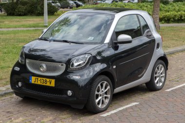 Smart Fortwo Coupe Car Amsterdam 2-7-2025 Hollanda