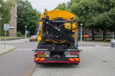 Van Der Valk ve De Groot Şirketi Amsterdam 'da Kamyon 25-7-2025