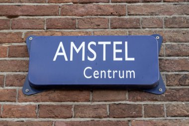 Amsterdam 'daki Sokak Tabelası 22-10-2025