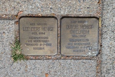 Stolperstein Anıt Taşı Amsterdam Aile Danışmanından 18-8-2025