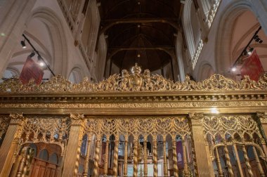 Amsterdam 'daki Yeni Kilise' de Altın Koro Perdesini Kapat Hollanda 12-1-2026