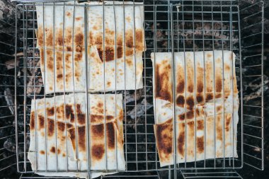 Pide ızgara. Açık