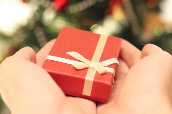 Get a gift — Stock Photo, Image