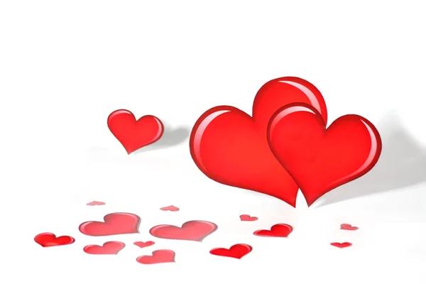 Beyaz on Valentine's heart.