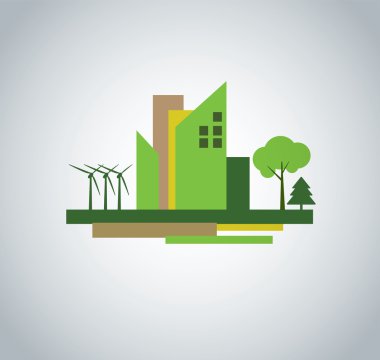 Yeşil şehir tasarım