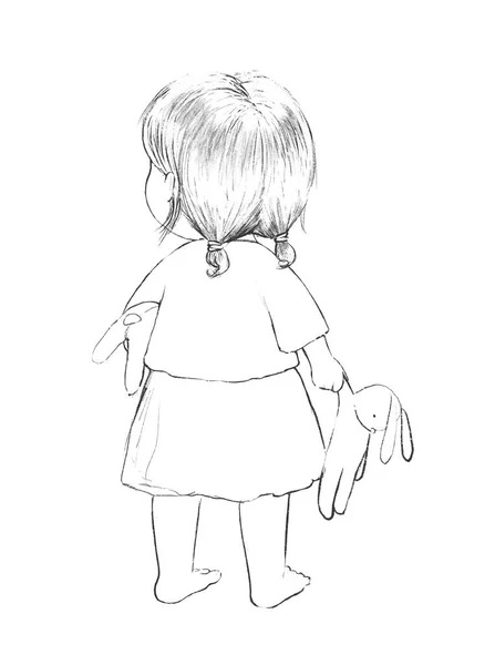 Á Cute Doll Drawing Stock Images Royalty Free Baby Doll Cartoon Sketch Photos Download On Depositphotos á cute doll drawing stock images