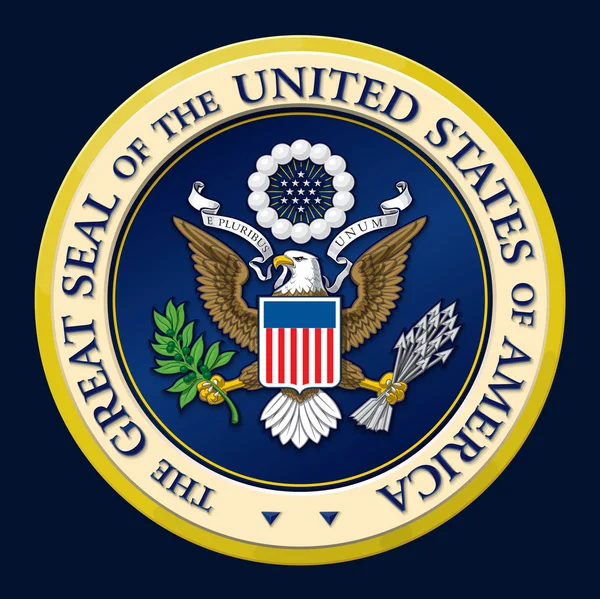 The Great Seal of the US — Stock Vector