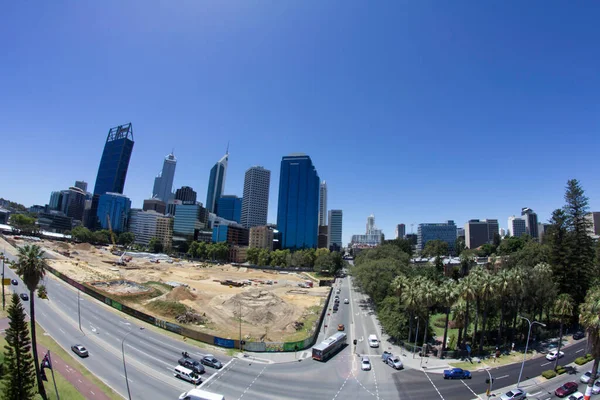 Perth Australia Occidental Australia 2013 Vista Del Último Piso City —  Fotos de Stock