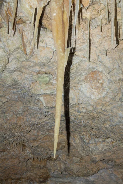 Stalactites Egy Barlangban Perth Ausztrália — Stock Fotó