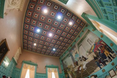 Caracas, Distrito Capital / Venezuela; 07 / 24 / 2012: Hall of the Shields Ulusal Meclisi veya Kongre.