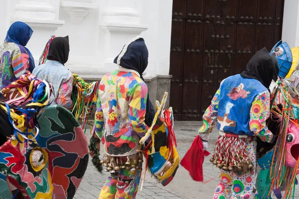 Caracas, Venezuela. Naiguata iblisleri geçit töreninde..