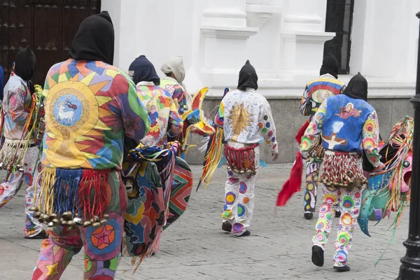 Caracas, Venezuela. Naiguata iblisleri geçit töreninde..