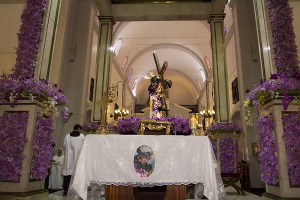 Βενεζουέλα Καράκας 2013 Nazareno San Pablo Στη Baslica Santa Teresa — Φωτογραφία Αρχείου