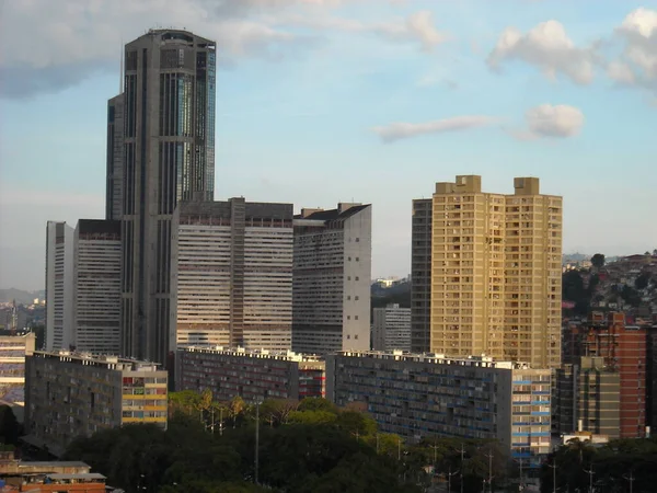 View Central Park Towers Caracas City Caracas Venezuela — Stock Photo, Image