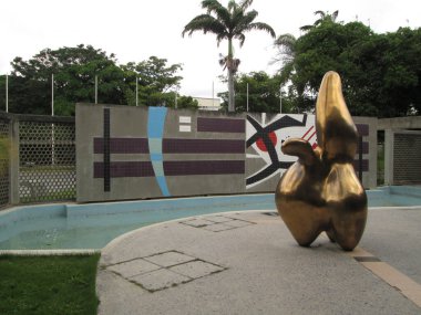Caracas, Dtto Capital Venezuela 07-08-2017: Jean Arp CENTRAL UCIVERSITY of VENEZUELA UCV CARACAS VENEZUELA