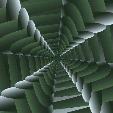 Soyut geometrik dönüşümlü şekiller arka plan