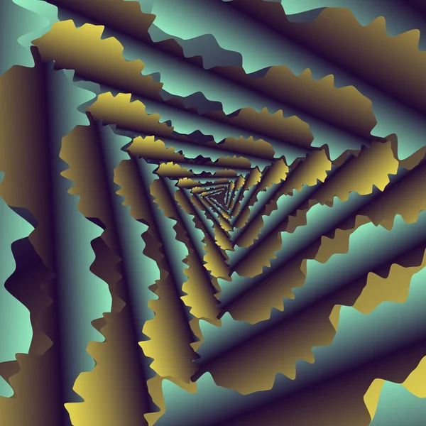 Soyut geometrik dönüşümlü şekiller arka plan