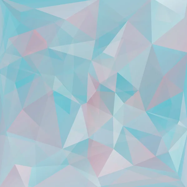 Fond polygonal bleu — Image vectorielle