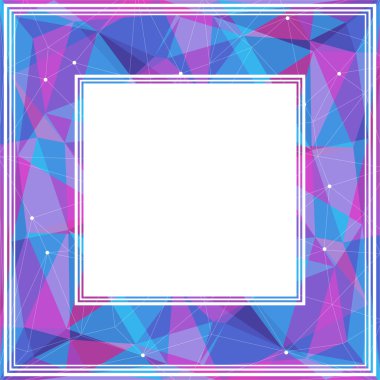 Mor kenarlı kenarlık