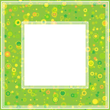 soyut yeşil sınır