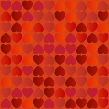 Kırmızı kalpler arka plan