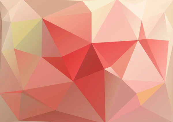 Rosa polygonaler Hintergrund — Stockvektor