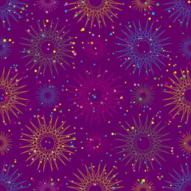 Menekşe yıldız arka plan