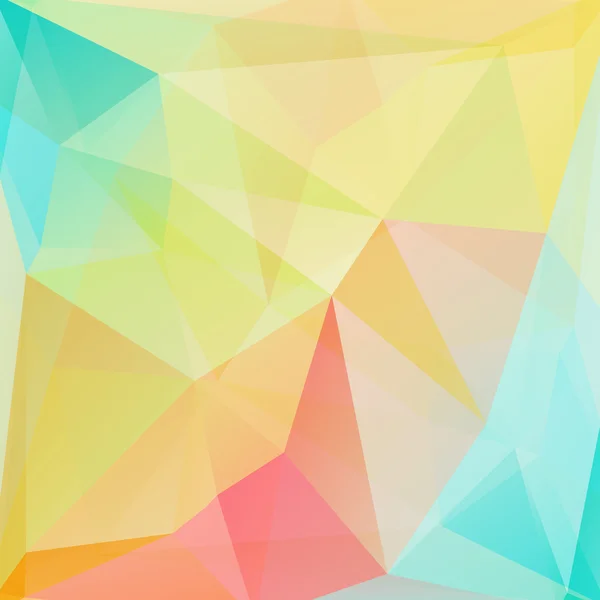 Light polygonal background — Stock Vector