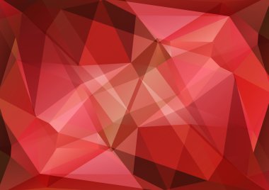 Kırmızı Soyut Arkaplan