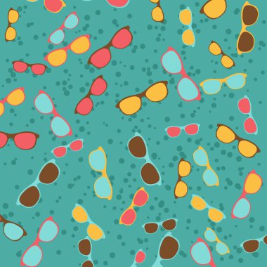 güneş gözlüğü mavi arka plan