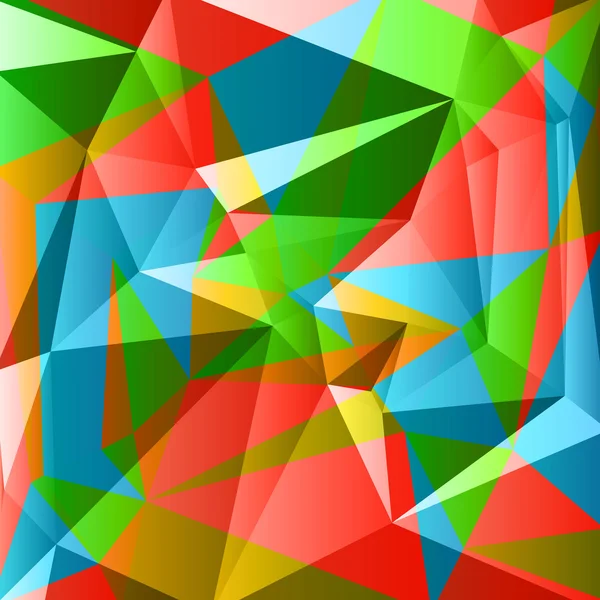 Parlak poligonal arka plan