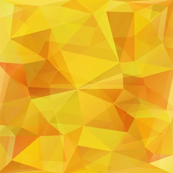 Fond polygonal jaune — Image vectorielle