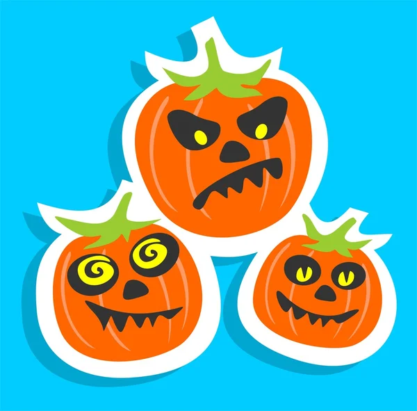 Halloween pumpkins — Stock Photo, Image