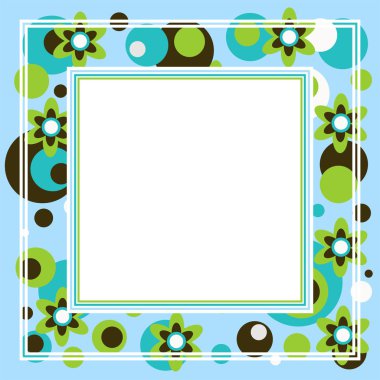 mavi çiçek arka plan