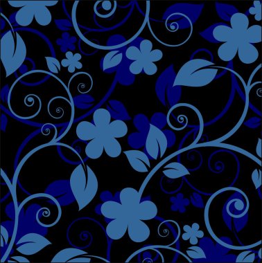 mavi çiçek arka plan