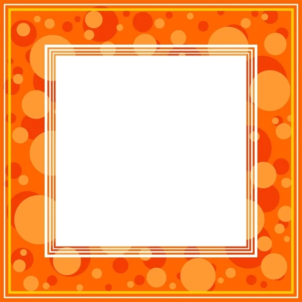 Oranžový abstraktní hranice — Stock fotografie