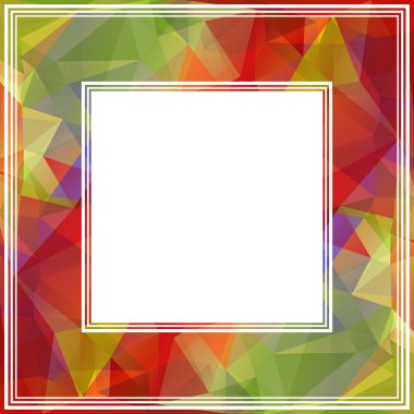 çok renkli kenarlık