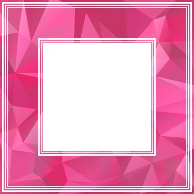 pembe soyut kenarlık